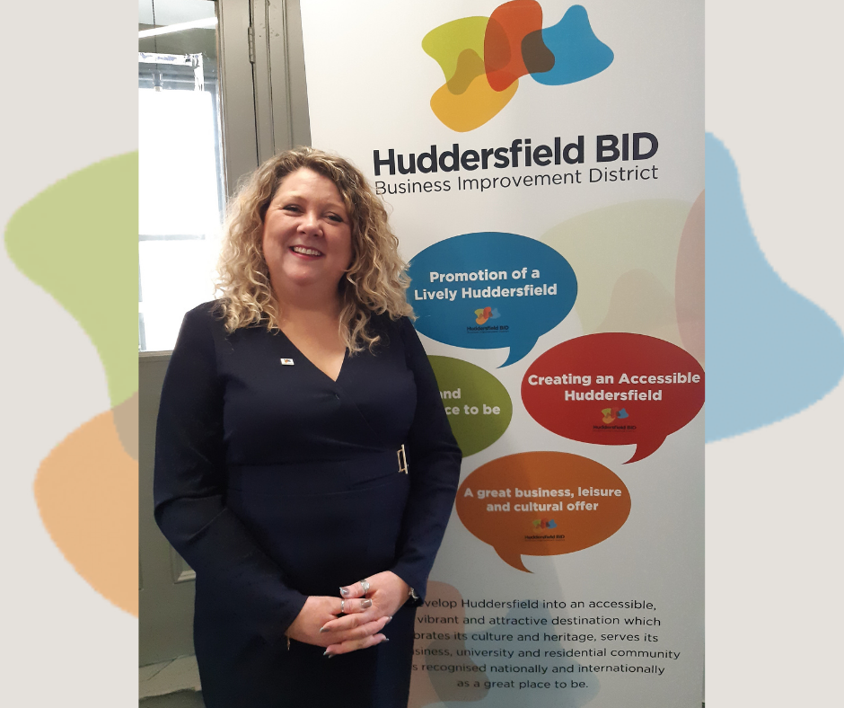 Huddersfield BID Manager Samantha
