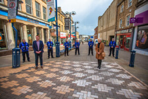 image of Huddersfield town centre support officers