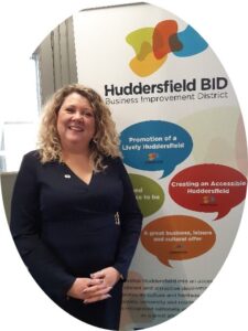Huddersfield BID manager Samantha Sharp